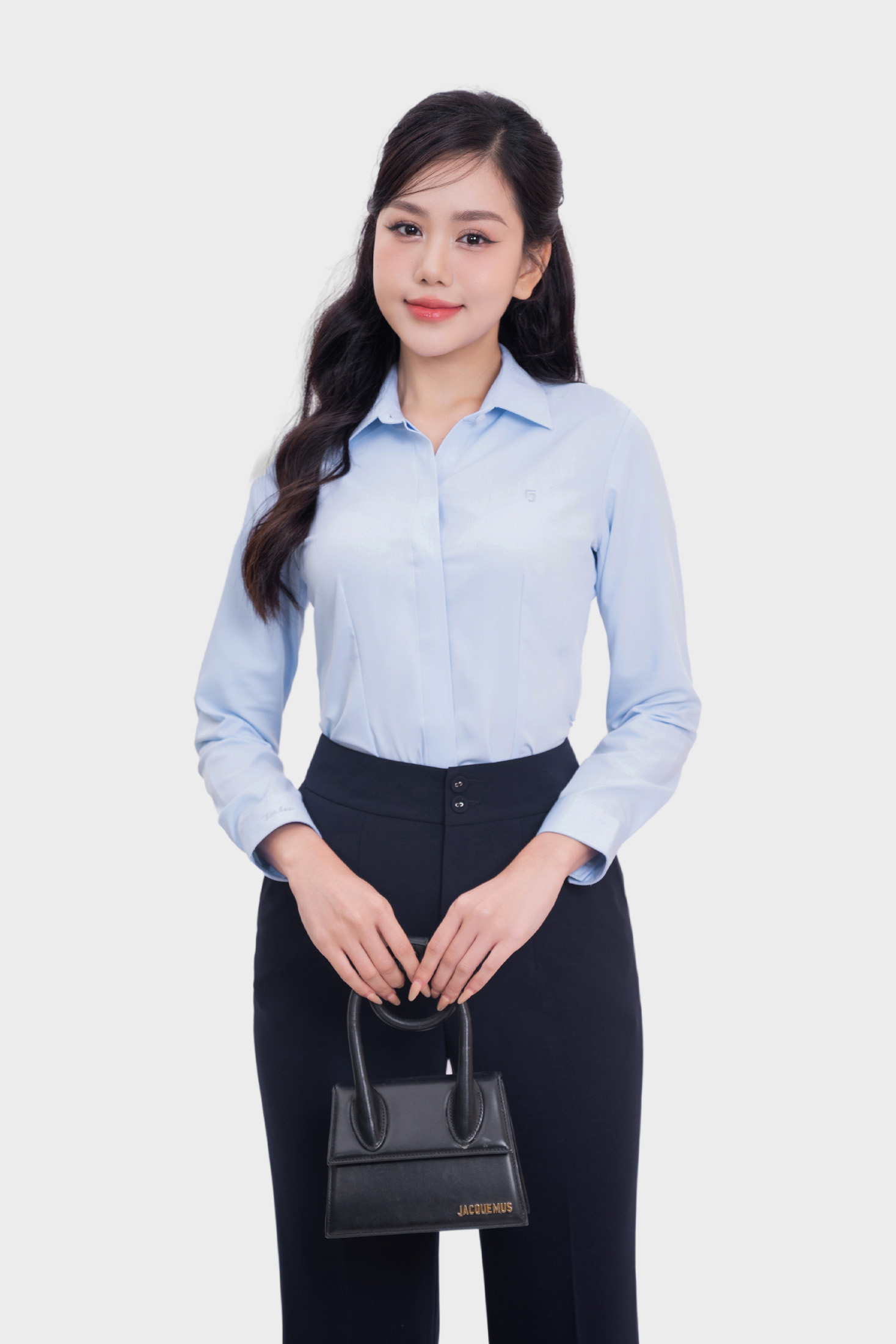 Áo Sơ Mi Nữ Lavender Cao Cấp Thái Hòa24ASW-229