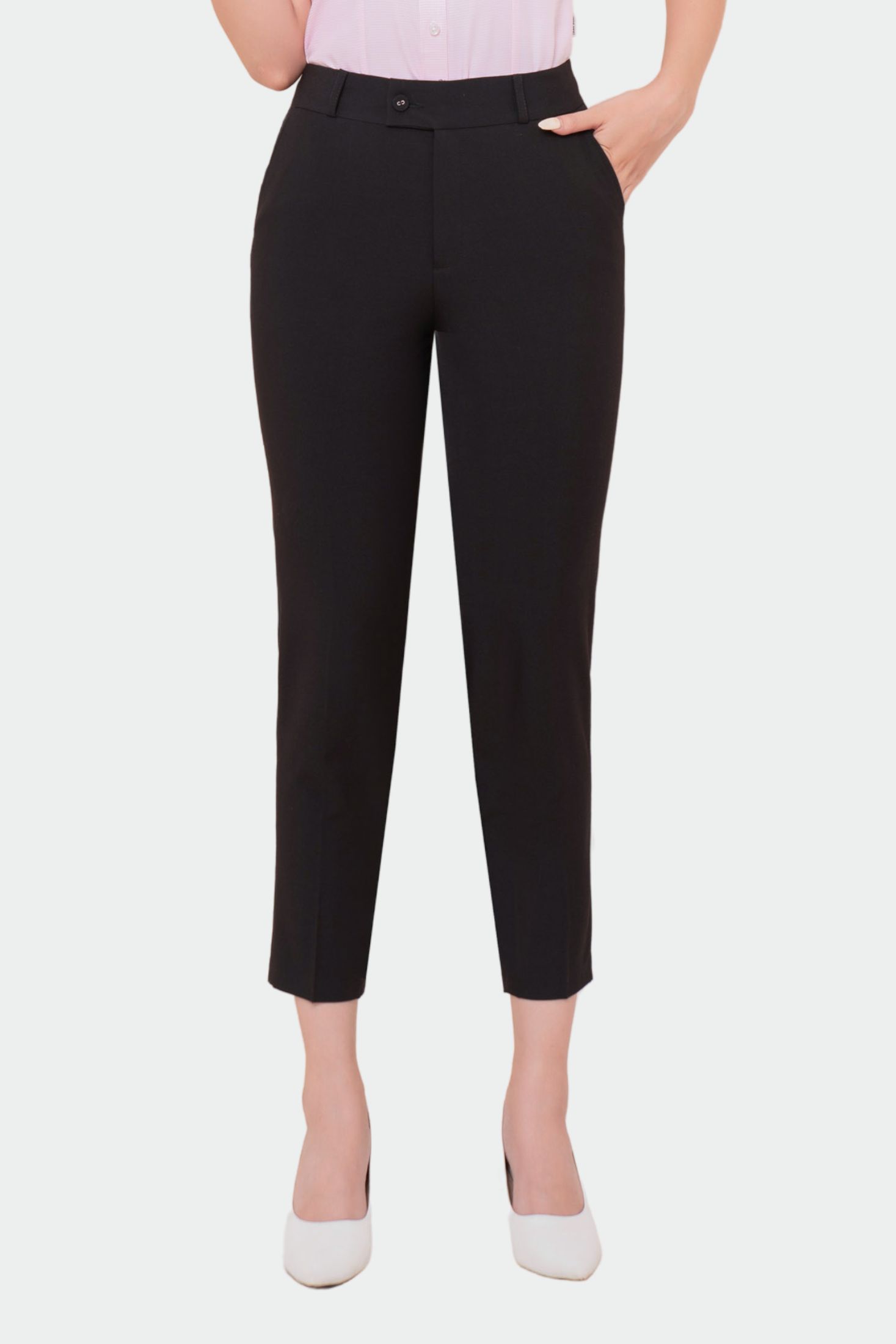 Quần Baggy Nữ Công Sở Thái Hòa QAW1816-R09 – Form Đẹp, Chất Liệu Cao Cấp