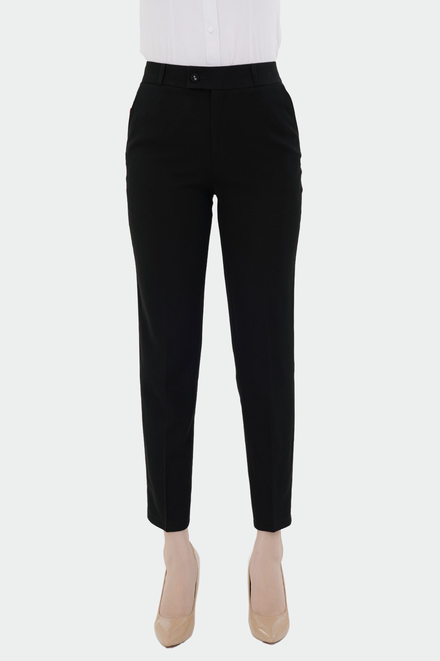 Quần Âu Nữ Công Sở Dáng Dài Ống Đứng - Form Regular QAW1816-R12